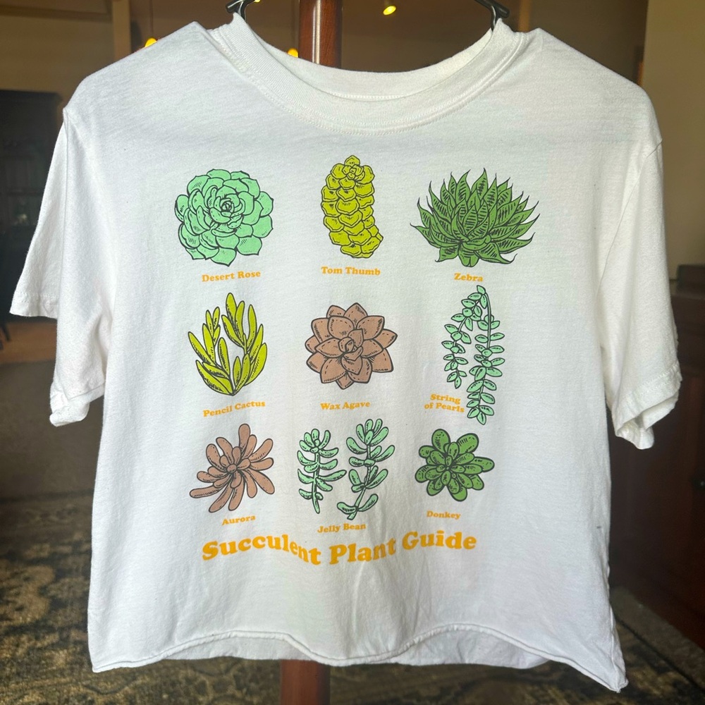 Succulent Crop Top